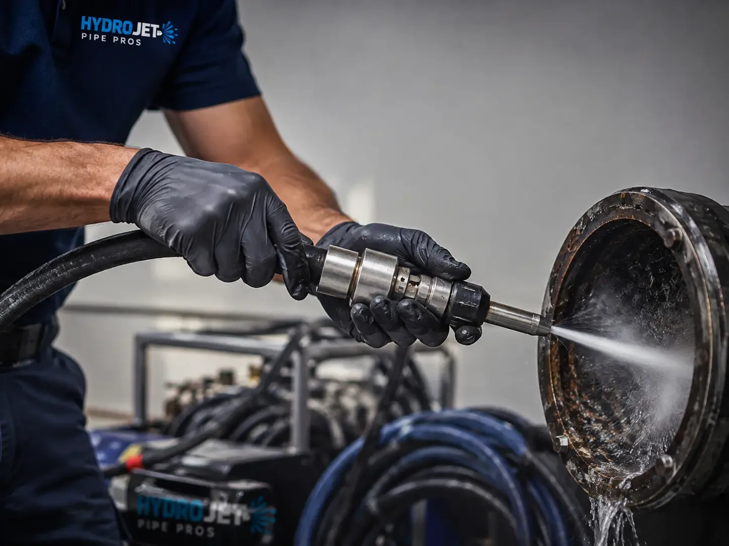 Hydro Jet Pipe Descaling in Bingen, WA